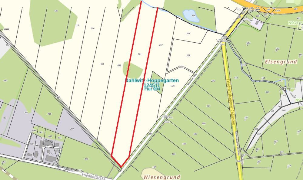 Grundstück Hoppegarten Dahlwitz-Hoppegarten - 199.000&euro; | Angebot:23773260