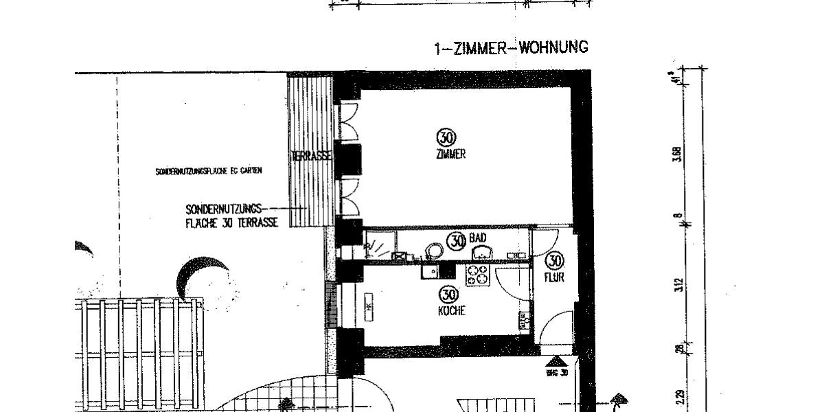 Etagenwohnung Berlin Prenzlauer Berg - 1 Zimmer, 40 m&sup2;, 245.000&euro; | Angebot:26606628