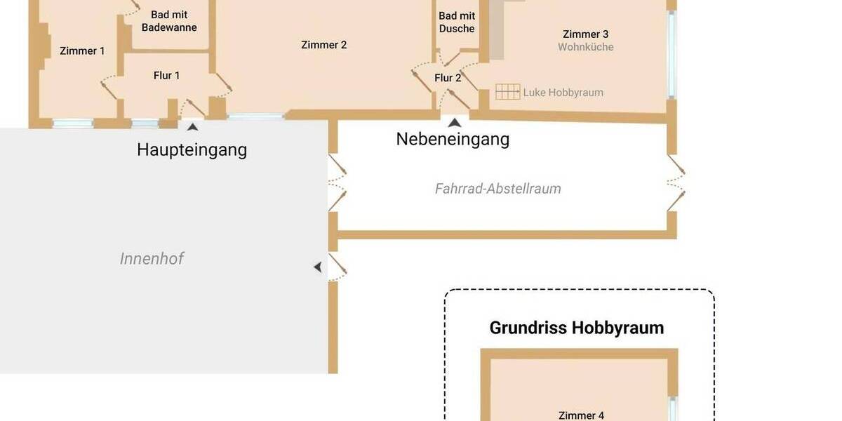 Etagenwohnung Berlin Charlottenburg - 3 Zimmer, 102 m&sup2;, 2.750&euro; | Angebot:26555711