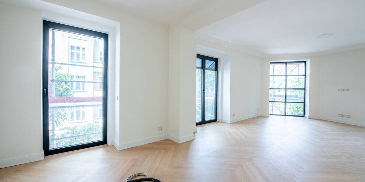 Eleganz auf höchstem Niveau - stilvolles Apartment mit Stuck, Schiebetüren & Premium-Ausstattung 3 zimmer