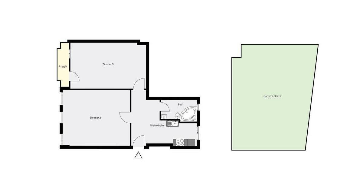 Etagenwohnung Berlin Adlershof - 3 Zimmer, 70 m&sup2;, 275.000&euro; | Angebot:25929107