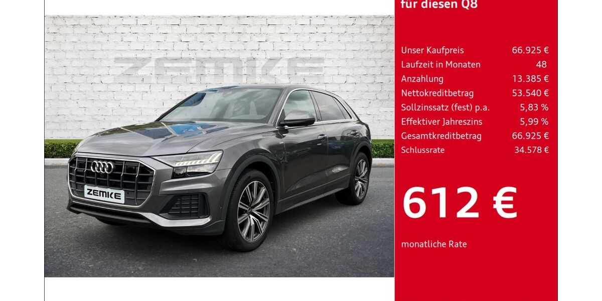 Audi Q8 68.619 km 66.925 &euro; Bernau 16321