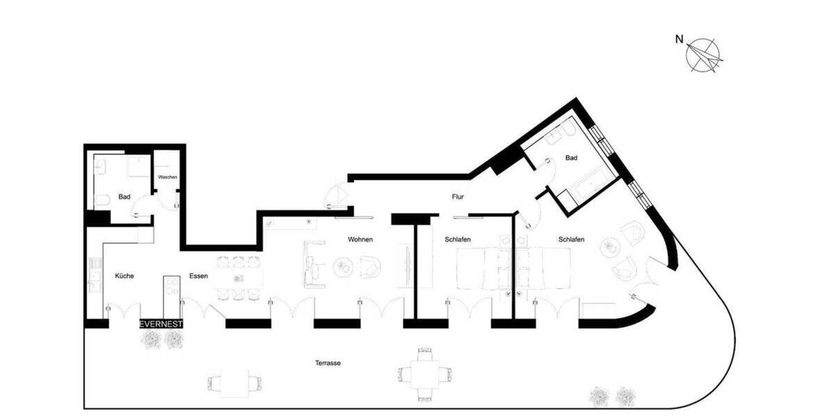 Etagenwohnung Berlin Charlottenburg - 3 Zimmer, 119 m&sup2;, 1.290.000&euro; | Angebot:26583563
