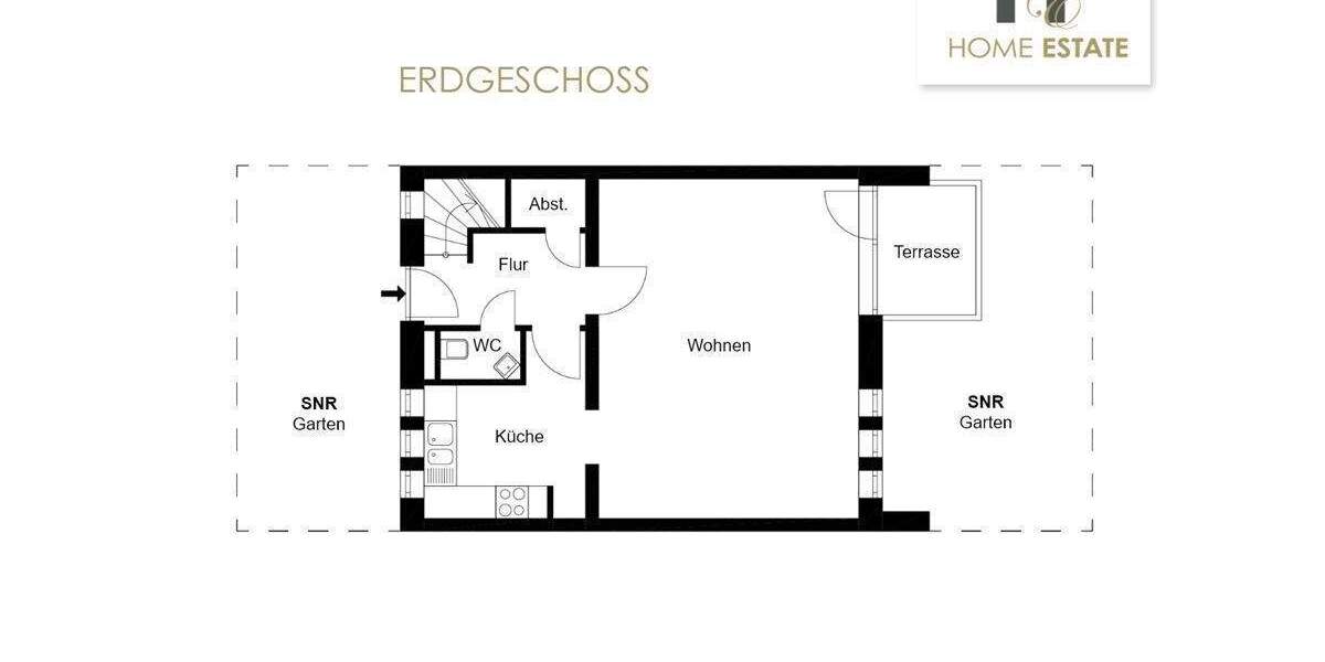 Reihenmittelhaus Teltow Ruhlsdorf - 4 Zimmer, 100 m&sup2;, 380.000&euro; | Angebot:24453473