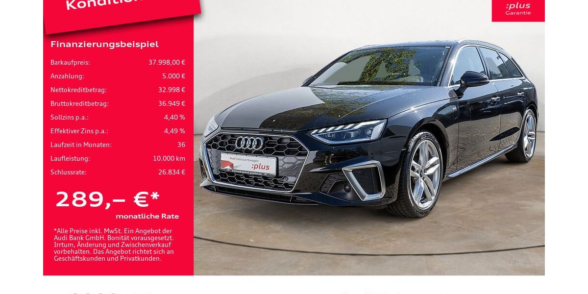 Audi A4 19.983 km 37.998 &euro; Potsdam 14482