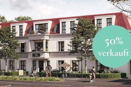 Dachgeschoss bei Berlin: 4 Zi., 105,18 m², 2 Loggias + Gästebad 4 zimmer