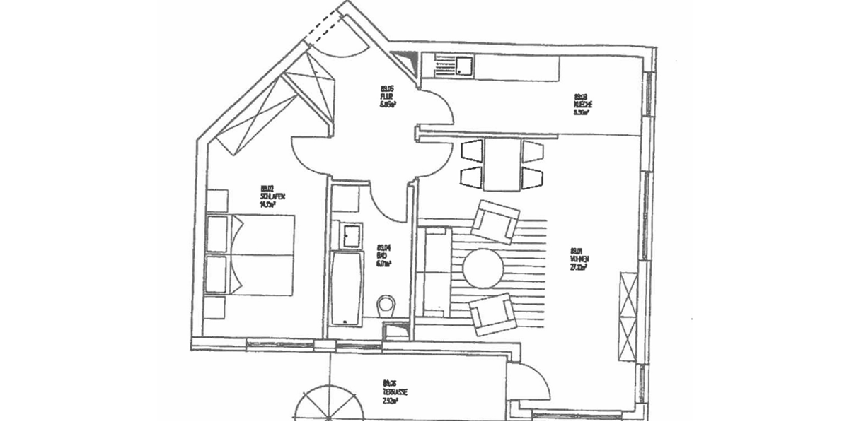 vermietete 2-Zimmer-Wohnung in Ahrensfelde - Erdgeschoßwohnung Ahrensfelde | Angebot:24536466