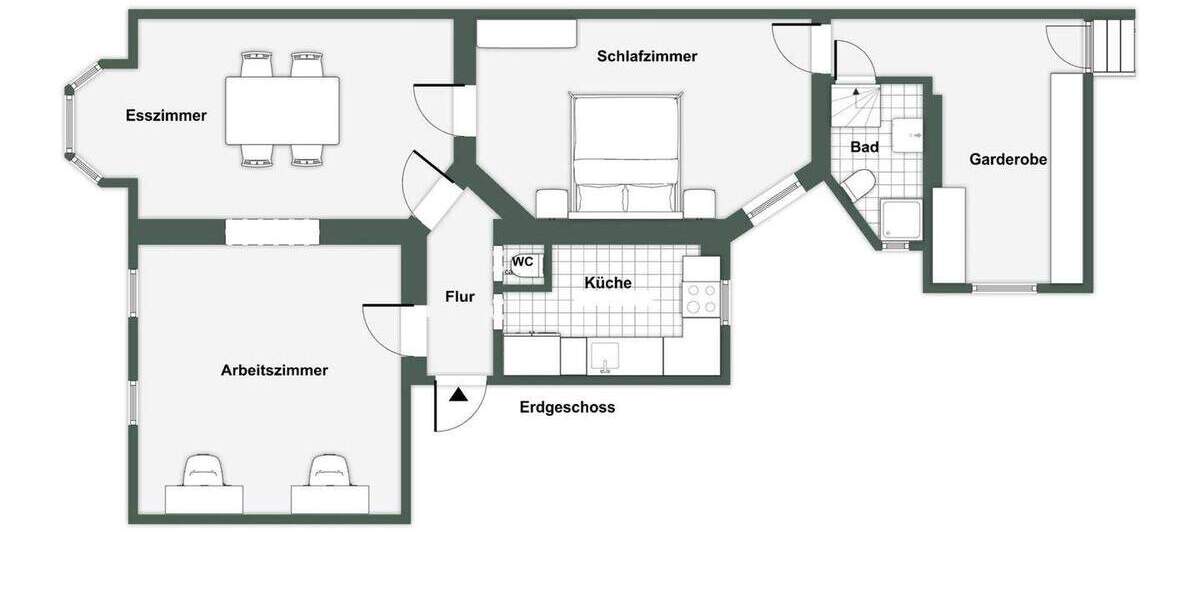 Etagenwohnung Berlin / Kreuzberg Kreuzberg - 5 Zimmer, 130 m&sup2;, 816.000&euro; | Angebot:25699529