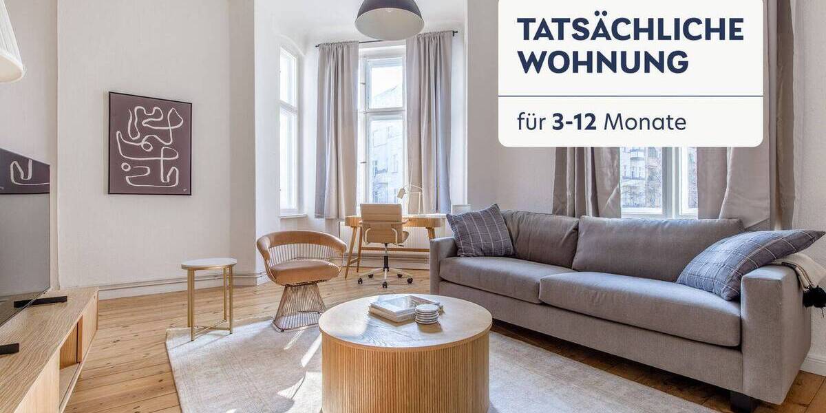 Etagenwohnung Berlin Friedrichshain - 2 Zimmer, 57 m&sup2;, 1.430&euro; | Angebot:25988717