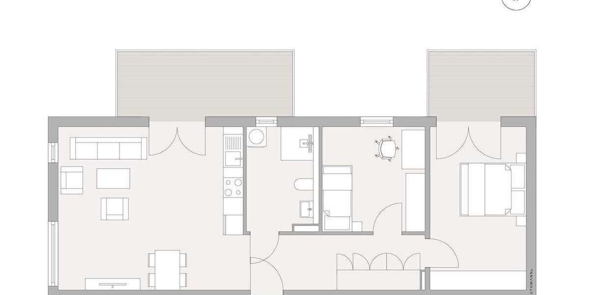 Etagenwohnung Berlin Friedenau - 3 Zimmer, 79 m&sup2;, 680.000&euro; | Angebot:25699381