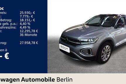 VW T-Roc 66.432 km 25.930 &euro; Berlin 10587