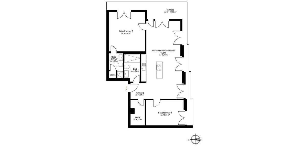 Etagenwohnung Berlin Grünau - 3 Zimmer, 111 m&sup2;, 980.000&euro; | Angebot:25717095