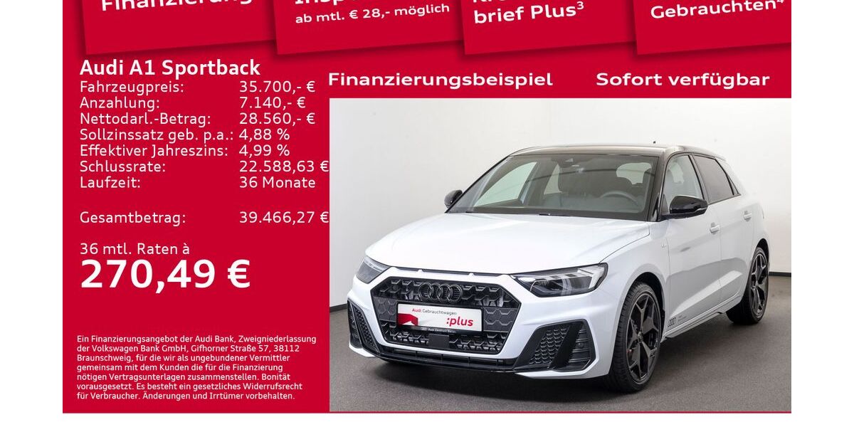 Audi A1 9.500 km 34.800 &euro; Berlin 12489