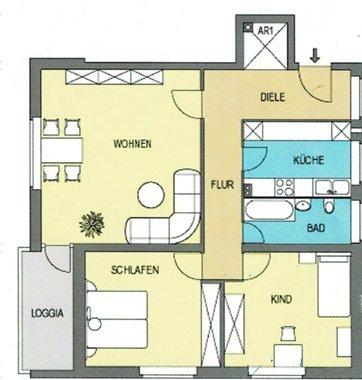 Erdgeschoßwohnung Berlin Neukölln - 3 Zimmer, 86 m&sup2;, 380.000&euro; | Angebot:26530328
