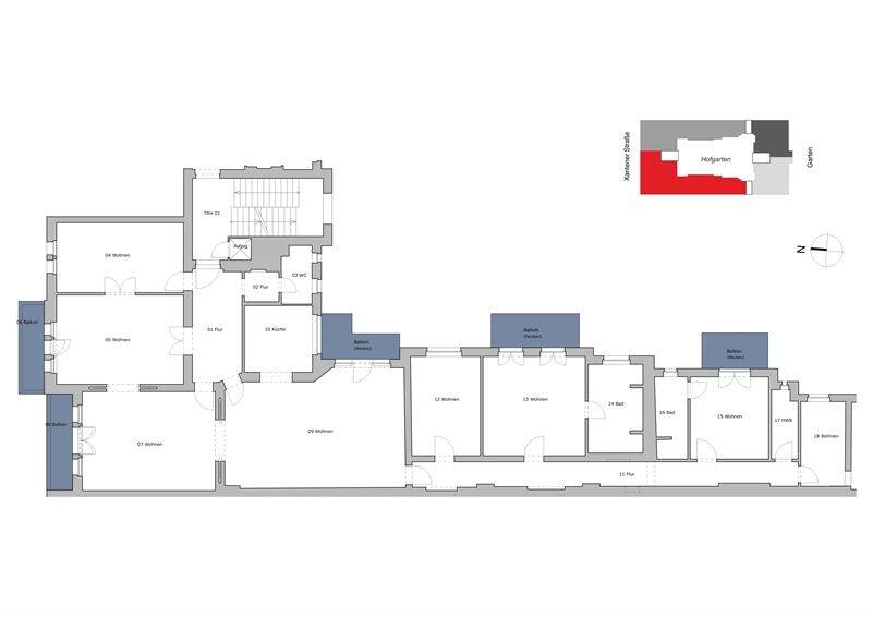 Etagenwohnung Berlin Wilmersdorf - 8 Zimmer, 260 m&sup2;, 2.990.000&euro; | Angebot:25986969