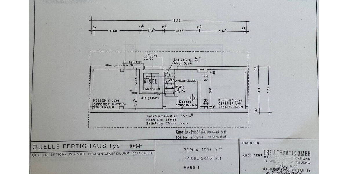 Bungalow Berlin Konradshöhe - 4 Zimmer, 110 m&sup2;, 620.000&euro; | Angebot:26318850