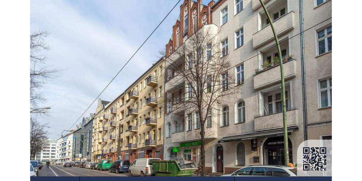 Etagenwohnung Berlin Friedrichshain - 3 Zimmer, 108 m&sup2;, 2.600&euro; | Angebot:25989893