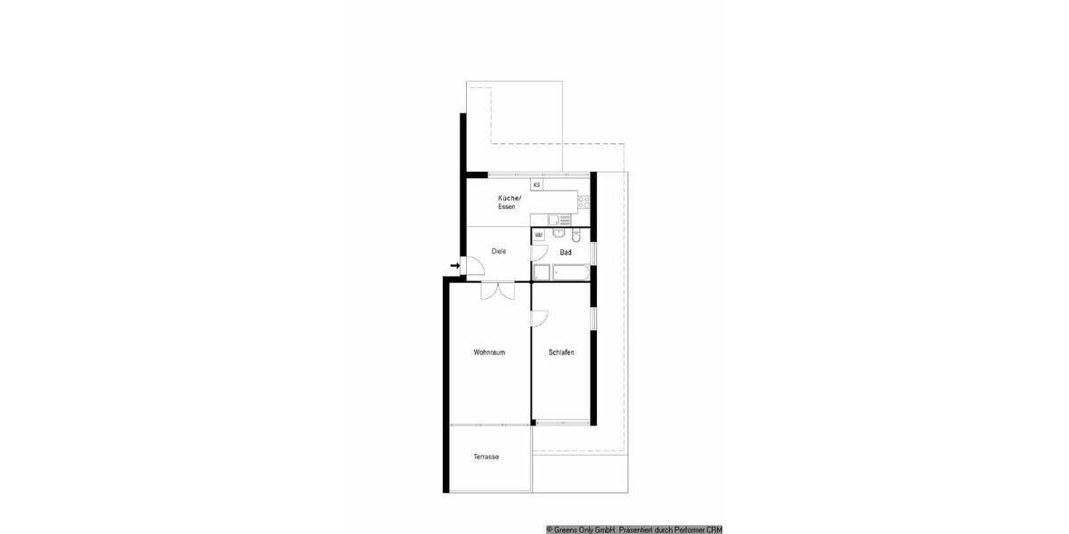 Etagenwohnung Berlin Rosenthal - 2 Zimmer, 70 m&sup2;, 325.000&euro; | Angebot:26450784