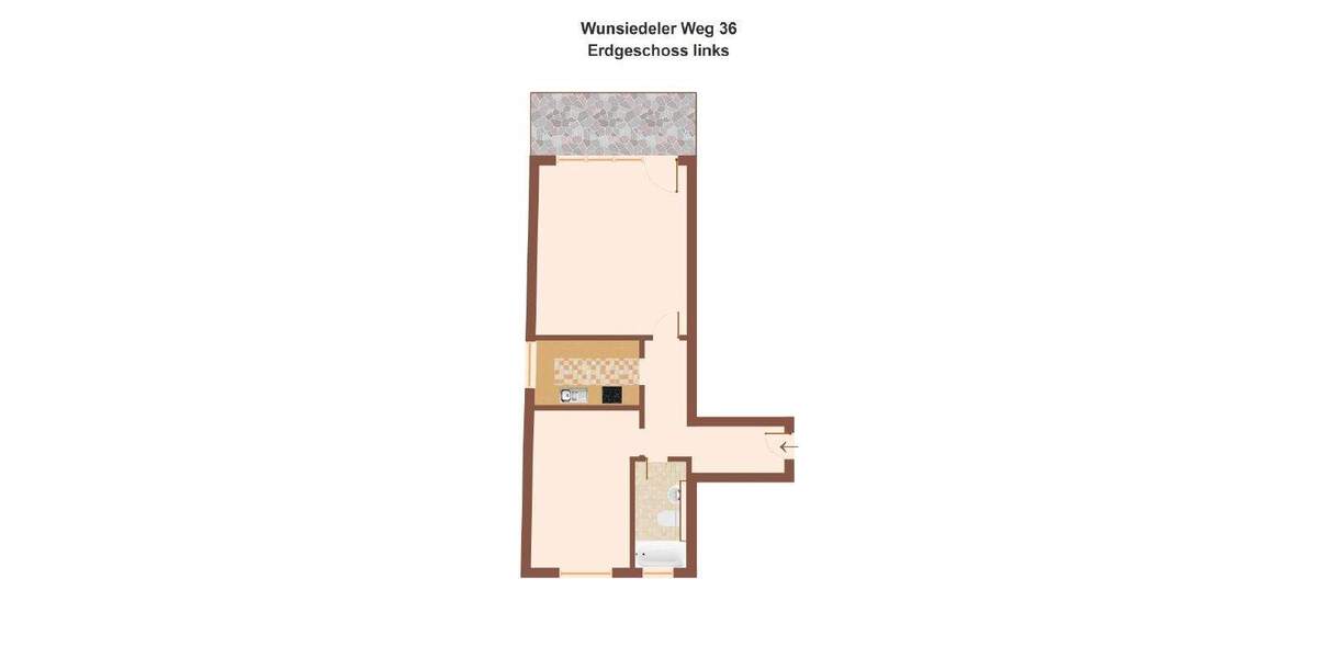 Etagenwohnung Berlin Lankwitz - 2 Zimmer, 76 m&sup2;, 379.000&euro; | Angebot:25743292
