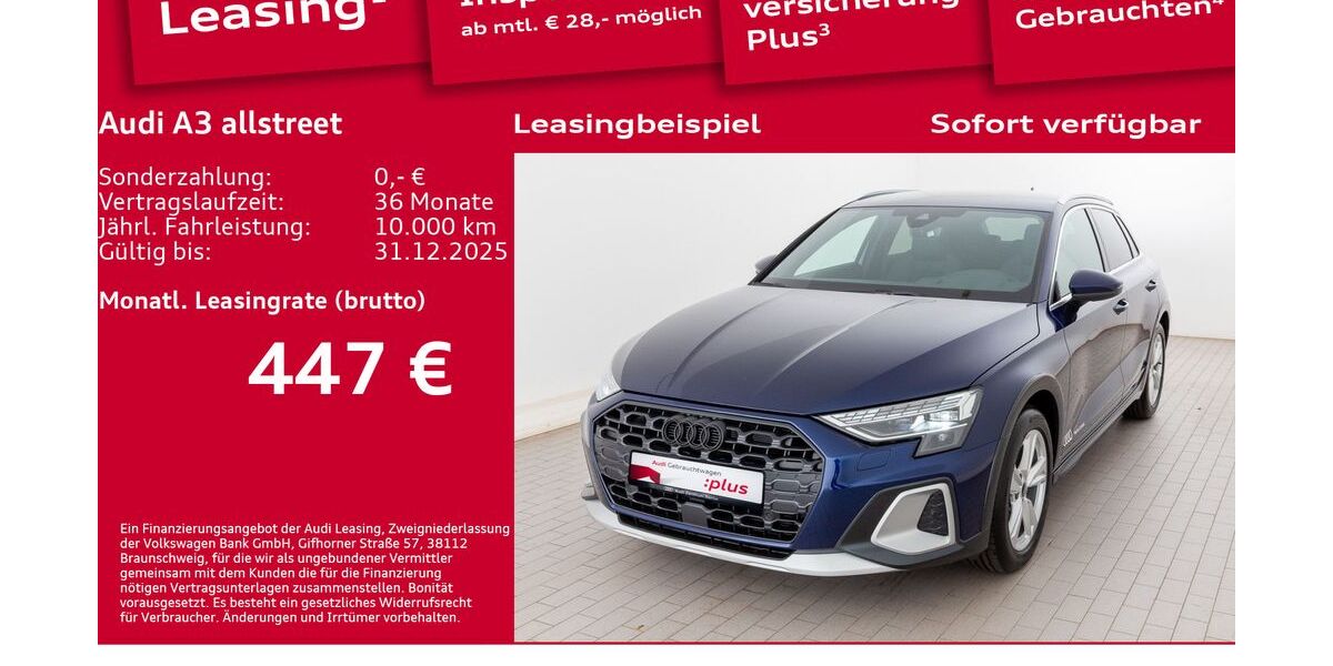 Audi A3 11.746 km 36.400 &euro; Berlin 12489