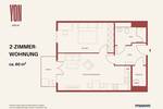 Etagenwohnung Berlin Friedenau - 2 Zimmer, 60 m&sup2;, 1.570&euro; | Angebot:26824768