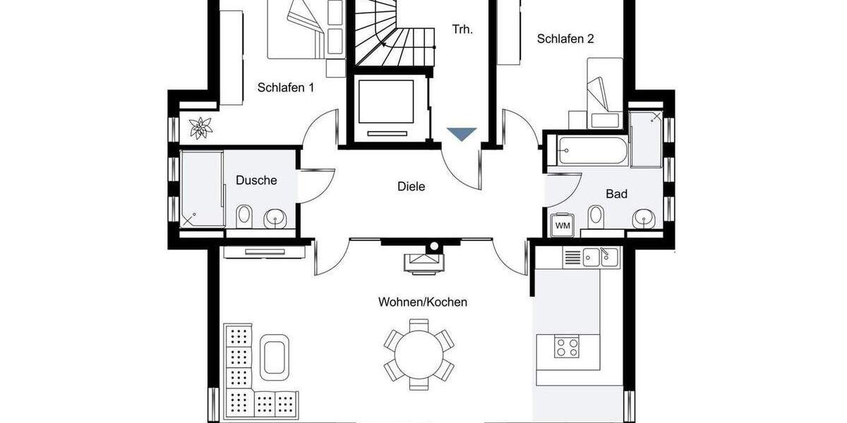 Etagenwohnung Glienicke/Nordbahn Nordbahn - 3 Zimmer, 111 m&sup2;, 846.000&euro; | Angebot:23978045