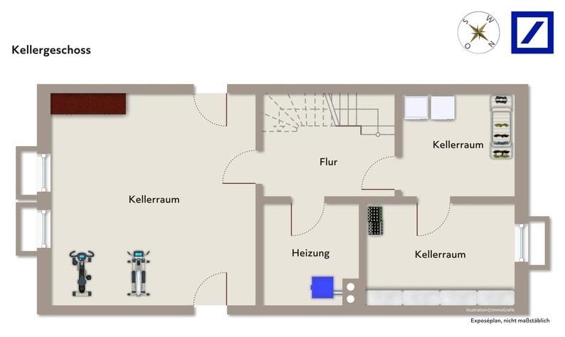 Reihenhaus Potsdam Berliner Vorstadt - 6 Zimmer, 195 m&sup2;, 3.705&euro; | Angebot:26455873