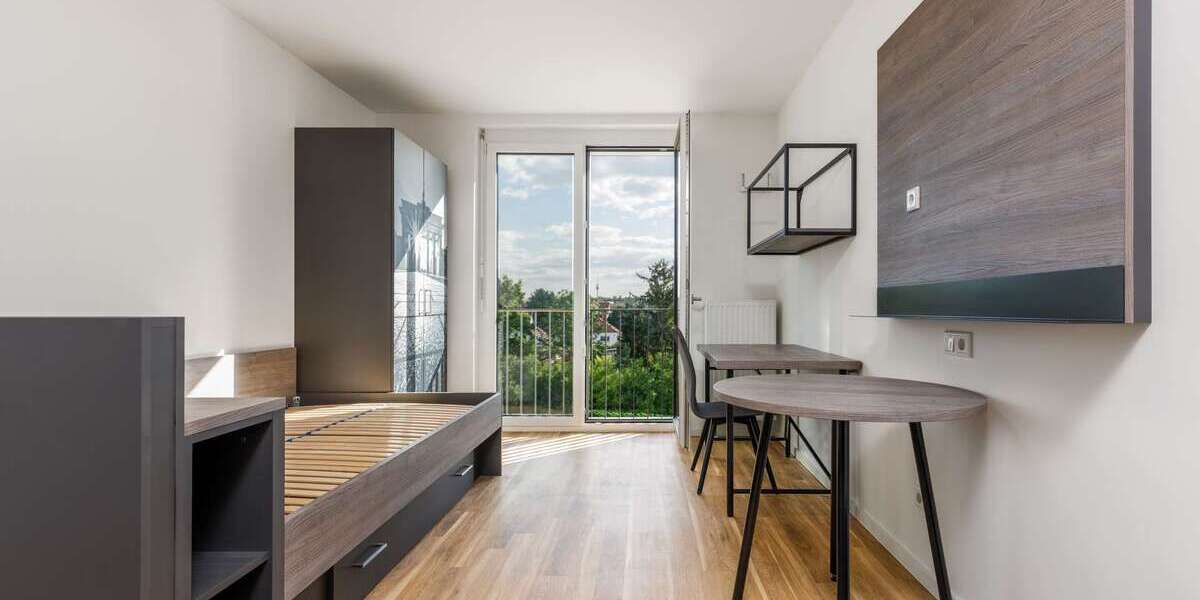 Etagenwohnung Berlin Weißensee - 1 Zimmer, 28 m&sup2;, 680&euro; | Angebot:24980937