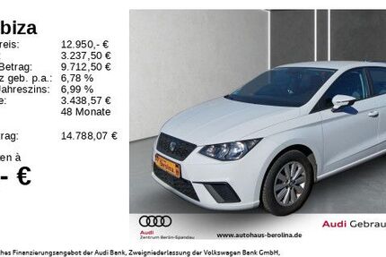 Seat Ibiza 48.211 km 12.949 &euro; Berlin 13581