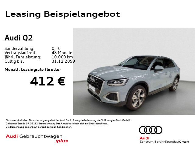 Audi Q2 4.297 km 32.666 &euro; Berlin 13581