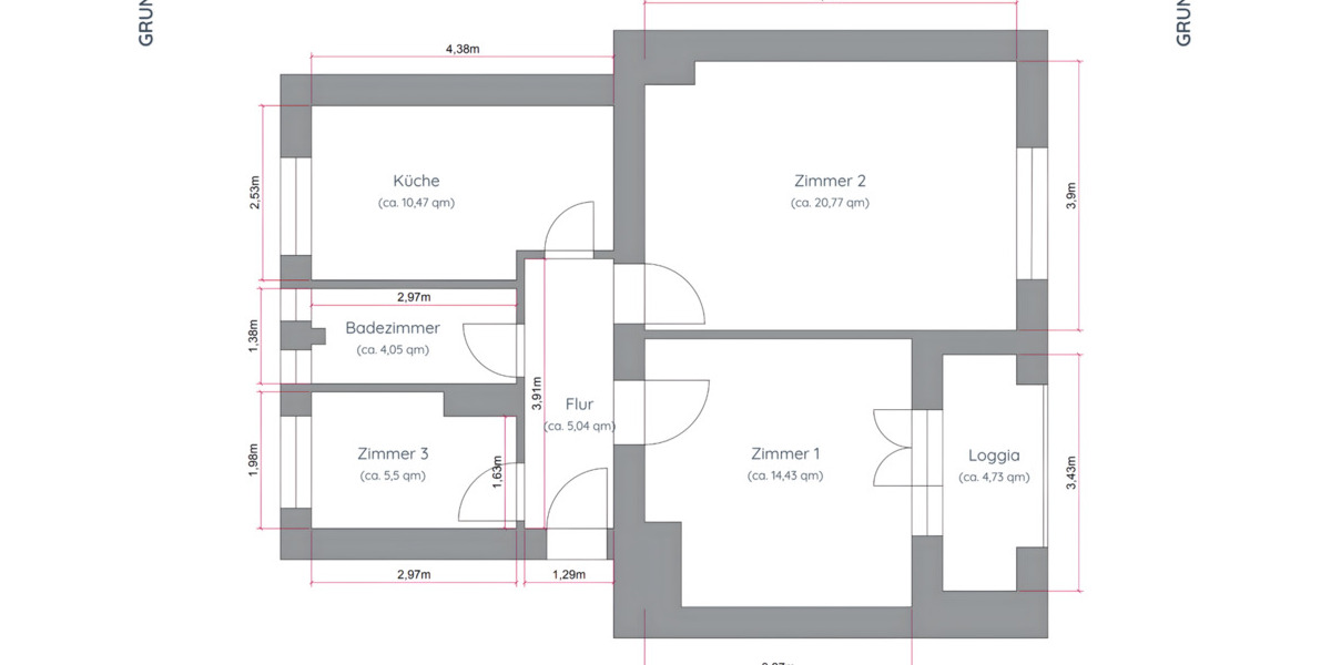 Etagenwohnung Berlin Spandau - 3 Zimmer, 62 m&sup2;, 255.000&euro; | Angebot:25970828