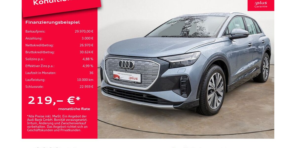 Audi Q4 e-tron 93.369 km 29.490 &euro; Potsdam 14482