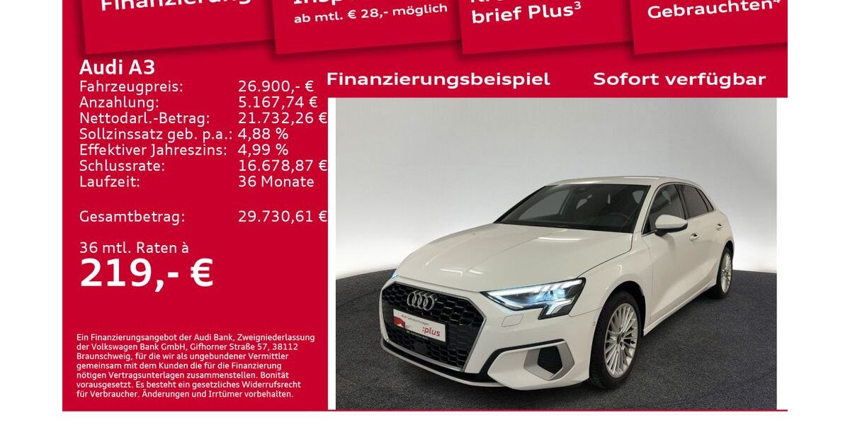 Audi A3 40.100 km 26.900 &euro; Berlin 12489
