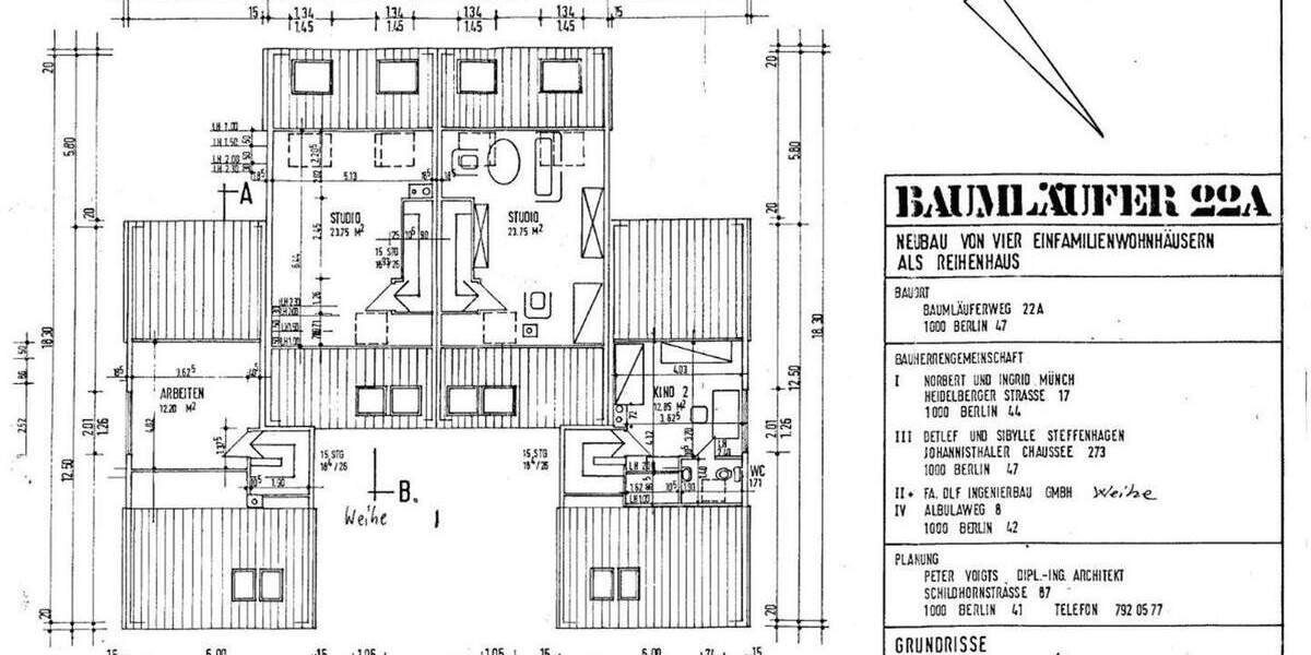 Reihenmittelhaus Berlin Buckow - 5 Zimmer, 120 m&sup2;, 500.000&euro; | Angebot:25880077