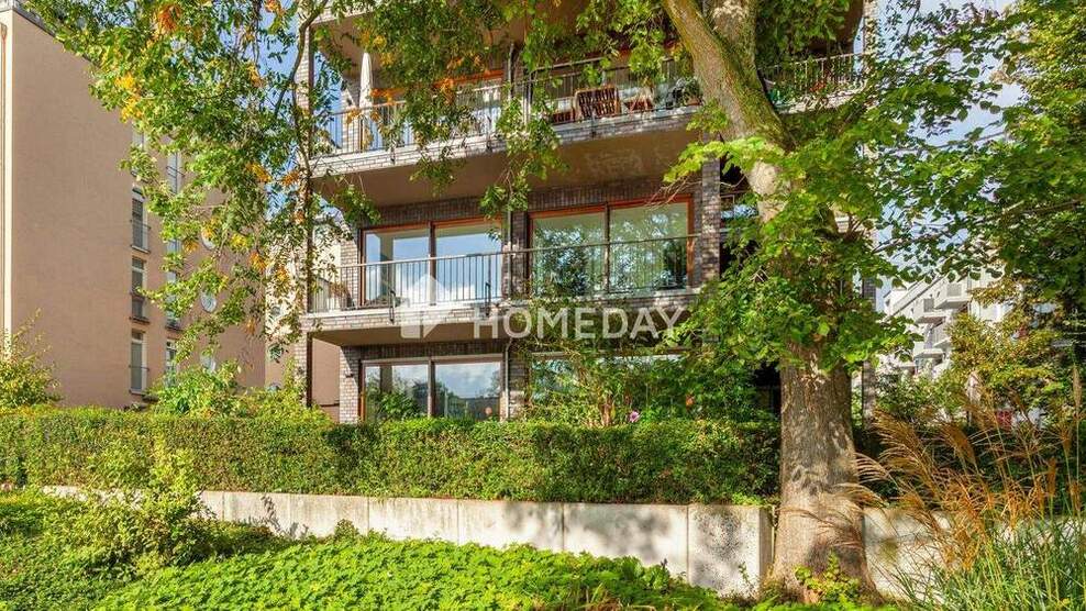 Moderne 2-Zimmer-Wohnung mit Balkon in erstklassiger Wasserlage und Blick auf die Spree 2 zimmer