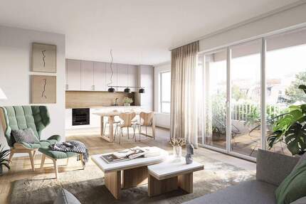 Baubeginn erfolgt: Sonnige 4-Zimmer-Familienwohnung mit Süd-Loggia 4 zimmer