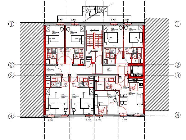 Projektiertes Hotel, mit oder ohne Betreiber am Park Sanssouci zimmer