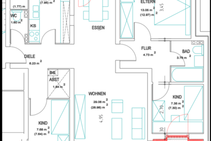 Wohnung Berlin Staaken - 4 Zimmer, 87 m&sup2;, 1.093&euro; | Angebot:26828622