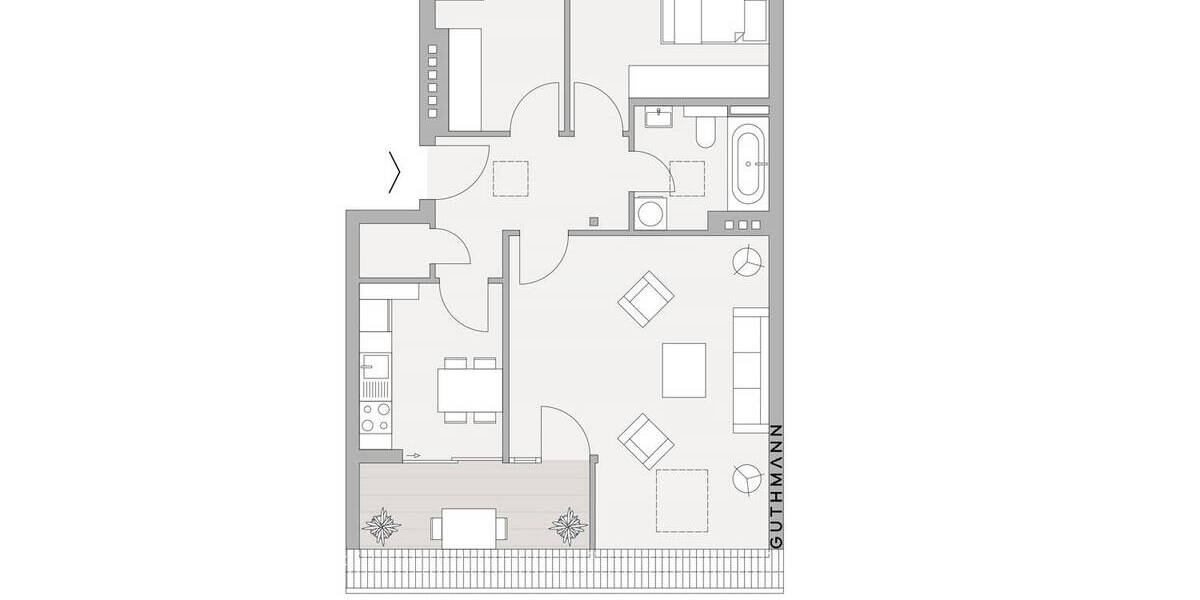 Etagenwohnung Berlin Niederschönhausen - 3 Zimmer, 70 m&sup2;, 269.000&euro; | Angebot:25698842