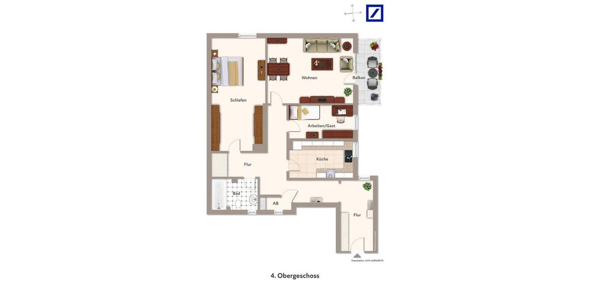 Etagenwohnung Berlin Wilmersdorf - 2 Zimmer, 96 m&sup2;, 749.000&euro; | Angebot:26411057