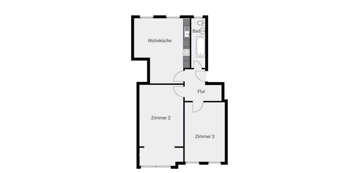 Etagenwohnung Berlin Westend - 3 Zimmer, 79 m&sup2;, 280.000&euro; | Angebot:26573070