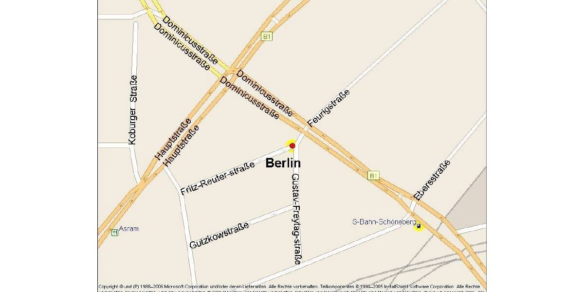 Etagenwohnung Berlin Schöneberg - 3 Zimmer, 65 m&sup2;, 1.172&euro; | Angebot:23948233