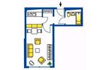 Etagenwohnung Berlin Mitte - 1 Zimmer, 30 m&sup2;, 165.000&euro; | Angebot:26254222