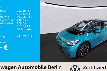 VW ID.3 23.182 km 21.930 &euro; Berlin 12681