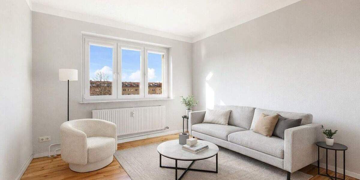 Etagenwohnung Berlin Borsigwalde - 2 Zimmer, 43 m&sup2;, 165.000&euro; | Angebot:25777892