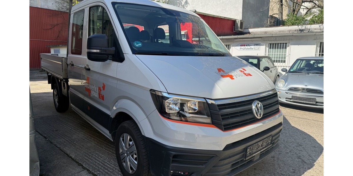 VW Crafter Pritsche 35 DOKA mittellang AHK Tempo. 146.338 km 19.999 &euro; Berlin 10247