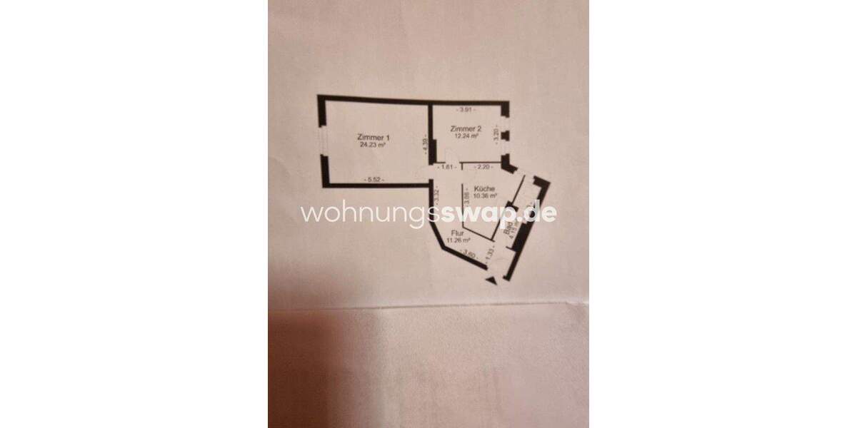 Etagenwohnung Berlin Schmargendorf - 2 Zimmer, 58 m&sup2;, 751&euro; | Angebot:25924457