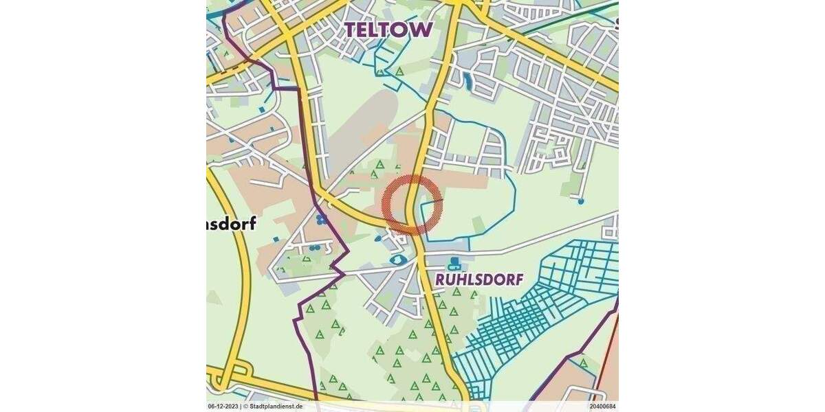 Grundstück Teltow Ruhlsdorf - 419.000&euro; | Angebot:24822153