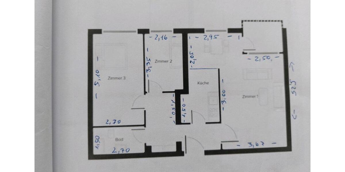 Etagenwohnung Berlin Reinickendorf - 2.5 Zimmer, 66 m&sup2;, 279.000&euro; | Angebot:27171649