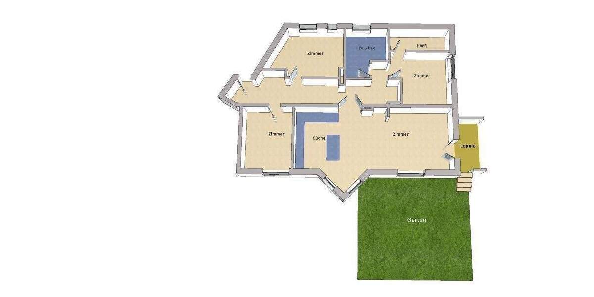 Etagenwohnung Berlin Nikolassee - 4 Zimmer, 125 m&sup2;, 989.000&euro; | Angebot:25770318